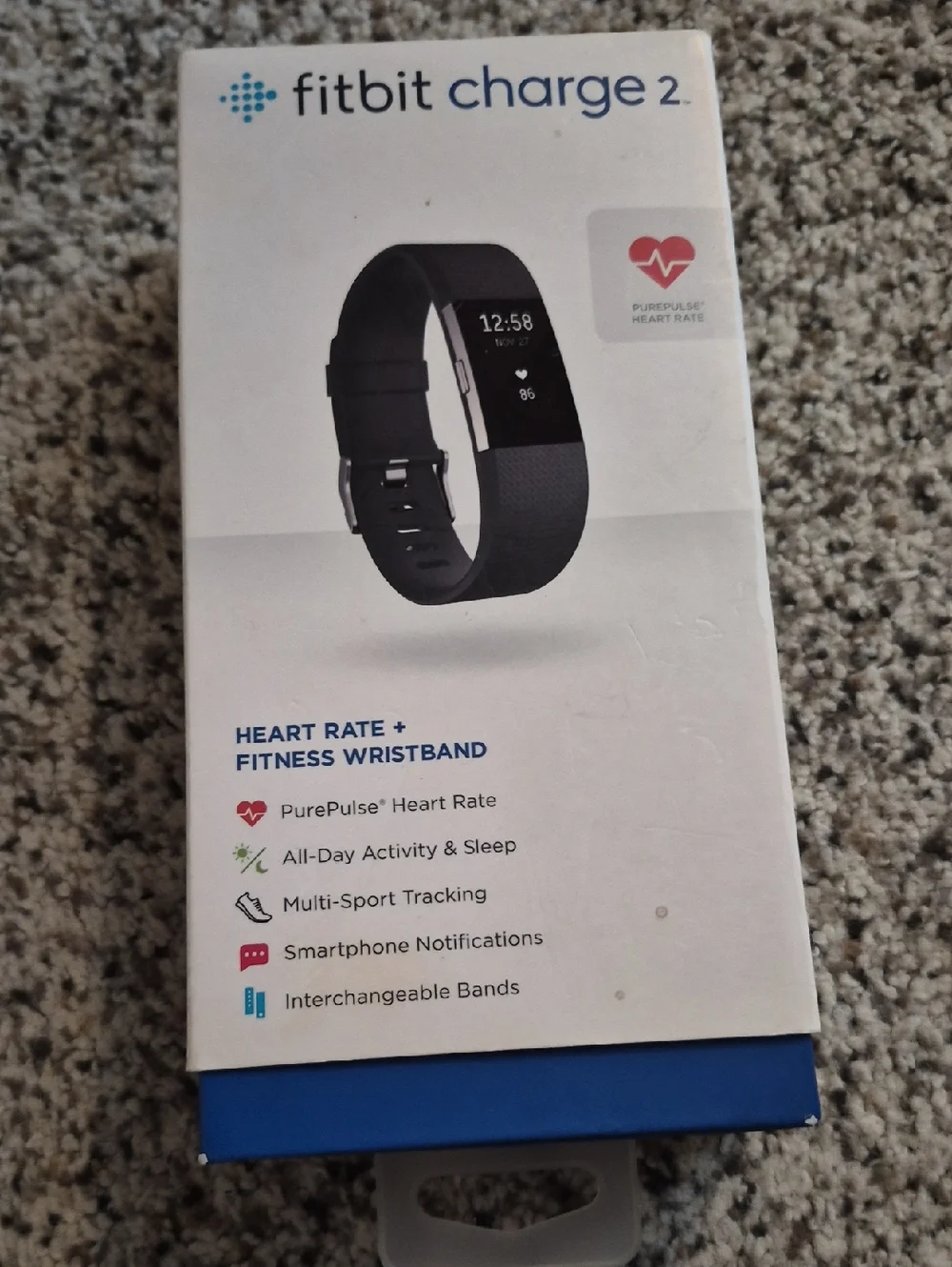 Fitbit Charge 2 Black Fitness Wristband